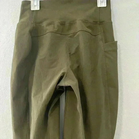 120. REI Co-op Flash Hybrid Tights Women's Size XSmall Color Army Cot Green - Picture 3 of 8